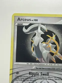 Arceus Lv. 100 AR5 Platinum Arceus Holo Rare 2009 Pokemon TCG - LP - Image 3