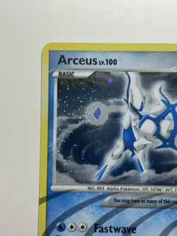 Arceus Lv. 100 AR4 Platinum Arceus Cosmos Holo Rare 2009 Pokemon TCG - LP - Image 3