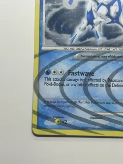 Arceus Lv. 100 AR4 Platinum Arceus Cosmos Holo Rare 2009 Pokemon TCG - LP - Image 5