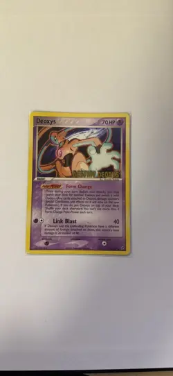 Deoxys (Normal Forme) - Pokemon TCG 16/107 (Movie Promo) Stamped Destiny Deoxys - Image 1