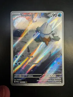 Snover 140/132 Illustration Rare Mega Evolution Pokemon TCG - Image 3