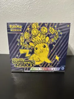 Pokemon TCG Surging Sparks Elite Trainer Box ETB NEW SEALED - Image 1