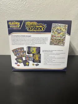 Pokemon TCG Surging Sparks Elite Trainer Box ETB NEW SEALED - Image 3