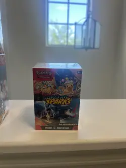 Pokemon TCG Surging Sparks Booster Bundle (6 Packs) Factory Sealed - Image 1