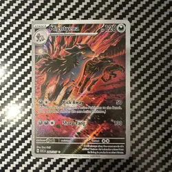 Mightyena 243/217 Ascended Heroes Illustration Rare Holo Pokemon TCG NM #1 - Image 1