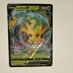 Pokemon TCG Leafeon V Sylveon GX Jolteon EX Holo Foil Lot 3 Cards - Image 2