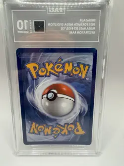 Bulbasaur 133/132 TAG 10 Illustration Rare Holo English ME01 Mega Evolution - Image 2