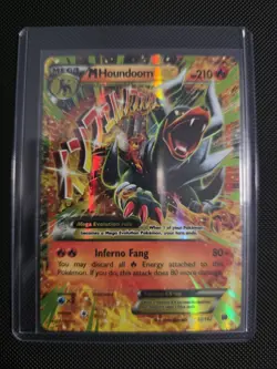 M Houndoom EX 22/162 Holo EX Rare BREAKthrough Near Mint - Image 1