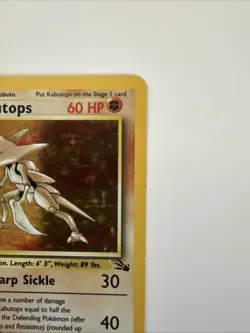 Kabutops 9/62 | Fossil Unlimited | Holo | Pokemon Card TCG - Image 4