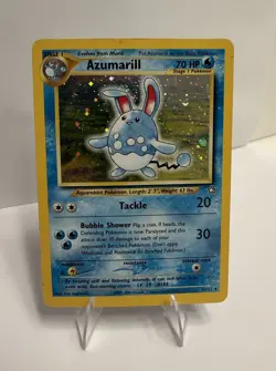 Pokemon TCG Azumarill 2/111 Neo Genesis Holo Rare - Image 1