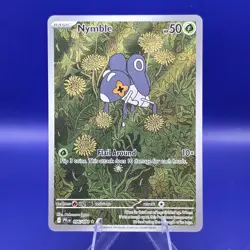Nymble 096/094 Illustration Rare Phantasmal Flames Pokemon NM - Image 1