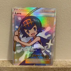 Lana - 150/156 - Ultra Prism Sun & Moon Full Art Holo - Pokemon TCG 2018 - NM - Image 1