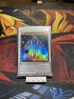 Yu-Gi-Oh! Crystal Clear Wing Over Synchro Dragon SUDA-EN039 ** Ultra Rare ** - Image 1