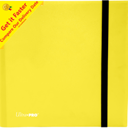 ULTRA PRO BINDER ECLIPSE PRO Binder 12 Pocket Holds 480 Cards Yellow - Image 1