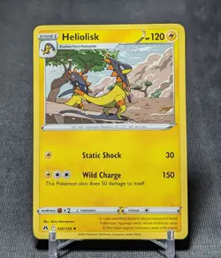 Heliolisk Regular Rare Lightning 2023 Crown Zenith Pokemon TCG Card 050/159 - Image 1