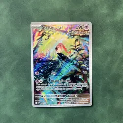 Pokemon TCG Scream Tail Black Star Promo Card Scarlet & Violet 065/108 - Image 1