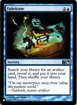 Fabricate 52 Uncommon Magic 2010 (M10) MTG Near Mint - Image 1