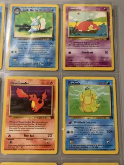 Pokemon TCG Team Rocket Non Holo Rare Binder Page Lot - WOTC VTG 2000 - Image 4