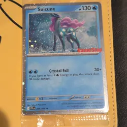 Suicune 026/094 Gamestop Stamped Promo – Pokemon TCG – English Sealed - Image 1