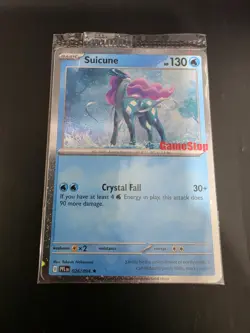Suicune - Phantasmal Flames 026/094 Sealed Gamestop Promo Pokemon Cosmos Holo - Image 1