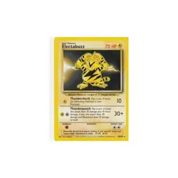 Pokemon TCG Electabuzz Base Set 20/102 Regular Unlimited Rare - Image 1