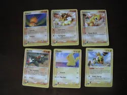 Pokemon Card Bundle Ex Sandstorm 6 Cards - Lightly Played - Image 2