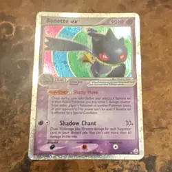 The Pokemon Company Banette ex Legend Maker Holo Ultra Rare 85/92 90 HP 2006 - Image 1