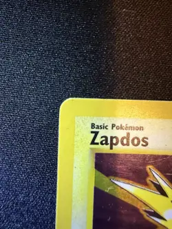 Pokemon Zapdos 16/102 Base Set MP - Image 4