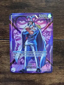 Sengoku (L) ALT ART OP16-026 One Piece TCG The Time Of Battle NM/Mint - Image 1