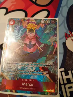 One Piece TCG - Marco (OP16-014) Alt Art - The Time Of Battle - OP16 - Eng. NM/M - Image 1