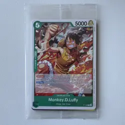 Sealed Monkey.D.Luffy P-135 - One Piece TCG English Card OP16 Pre-release - Image 1