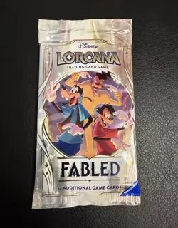 Ravensburger Disney Lorcana TCG Fabled Booster Pack 12 Cards English 2025 - Image 1