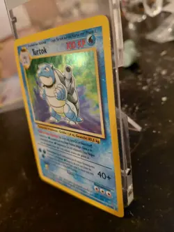 GERMAN Blastoise 2/102 Base Set 1999 Holo Rare WOTC Pokemon Card TCG Turtok - Image 2