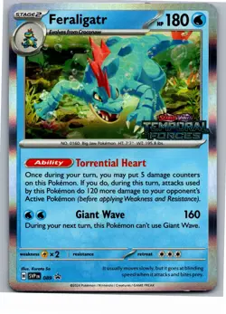 Feraligatr - (Prerelease) Holo SV: Scarlet & Violet Promo Cards 089 2023 NM - Image 1