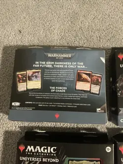 Magic the Gathering MtG Warhammer 40,000 40k Commander Decks Set of 4 Sealed New - Image 3