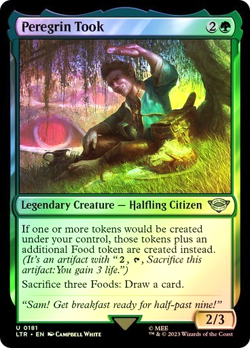 MTG - Peregrin Took - Foil - Lord of the Rings - Magic the Gathering - Image 1