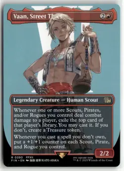 Vaan, Street Thief Borderless - FINAL FANTASY MTG NM - Image 1