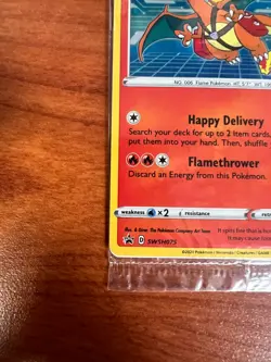 Pokemon Special Delivery Charizard SWSH075 Black Star Promo Sealed - Image 2