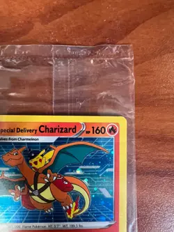 Pokemon Special Delivery Charizard SWSH075 Black Star Promo Sealed - Image 4