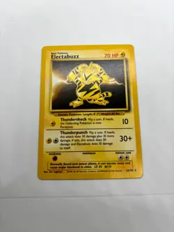 Electabuzz 20/102 Rare Base Set Unlimited Pokemon NM - Image 2
