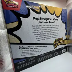 Pokemon Mega Evolution—Ascended Heroes Mega Feraligatr ex Box Promo English 2026 - Image 2