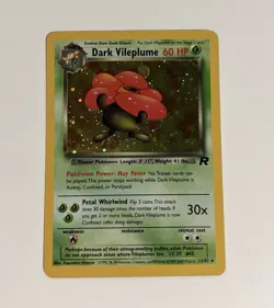 Pokemon TCG Dark Vileplume Holo Rare 13/82 Team Rocket - Image 1