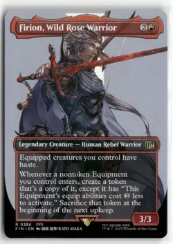 Firion, Wild Rose Warrior Borderless - FINAL FANTASY MTG NM - Image 1