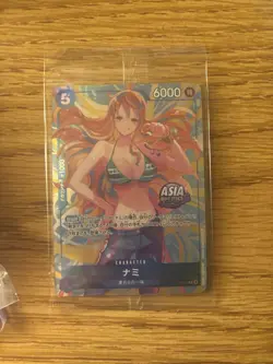 One Piece Nami Promo 2025 P-112 Asia Exclusive Stamp Japanese JP Mini Tin SEALED - Image 1