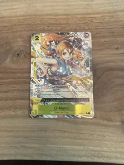 One Piece O-Nami OP06-101 Alt Art R Wings Of The Captain - Image 1