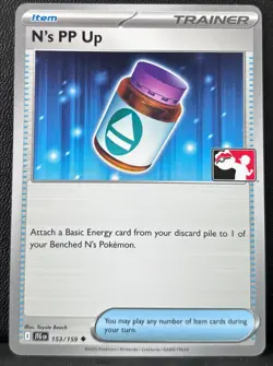 N's PP Up 153/159 Uncommon Prize Pack Series Cards Pokemon Near Mint - Image 1