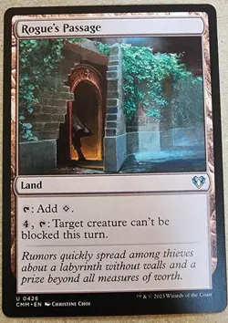 Rogue's Passage – Commander Masters Card # 426 - Mtg - Image 1