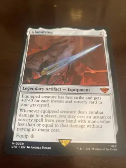 MTG Glamdring x1 NM The Lord of the Rings - Image 1