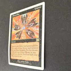 Wizards of the Coast Doomsday MTG Urza's Destiny Sorcery Black EN 1999 #121/350 - Image 3