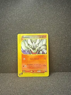 Rhyhorn Reverse Holo 91/144 Skyridge Pokemon HP - Image 1